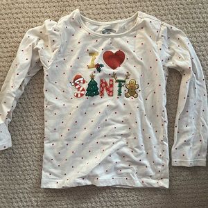 Girl’s Christmas shirt